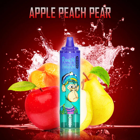 FUMOT TORNADO 15000 ZÜGE - Apple Peach Pear