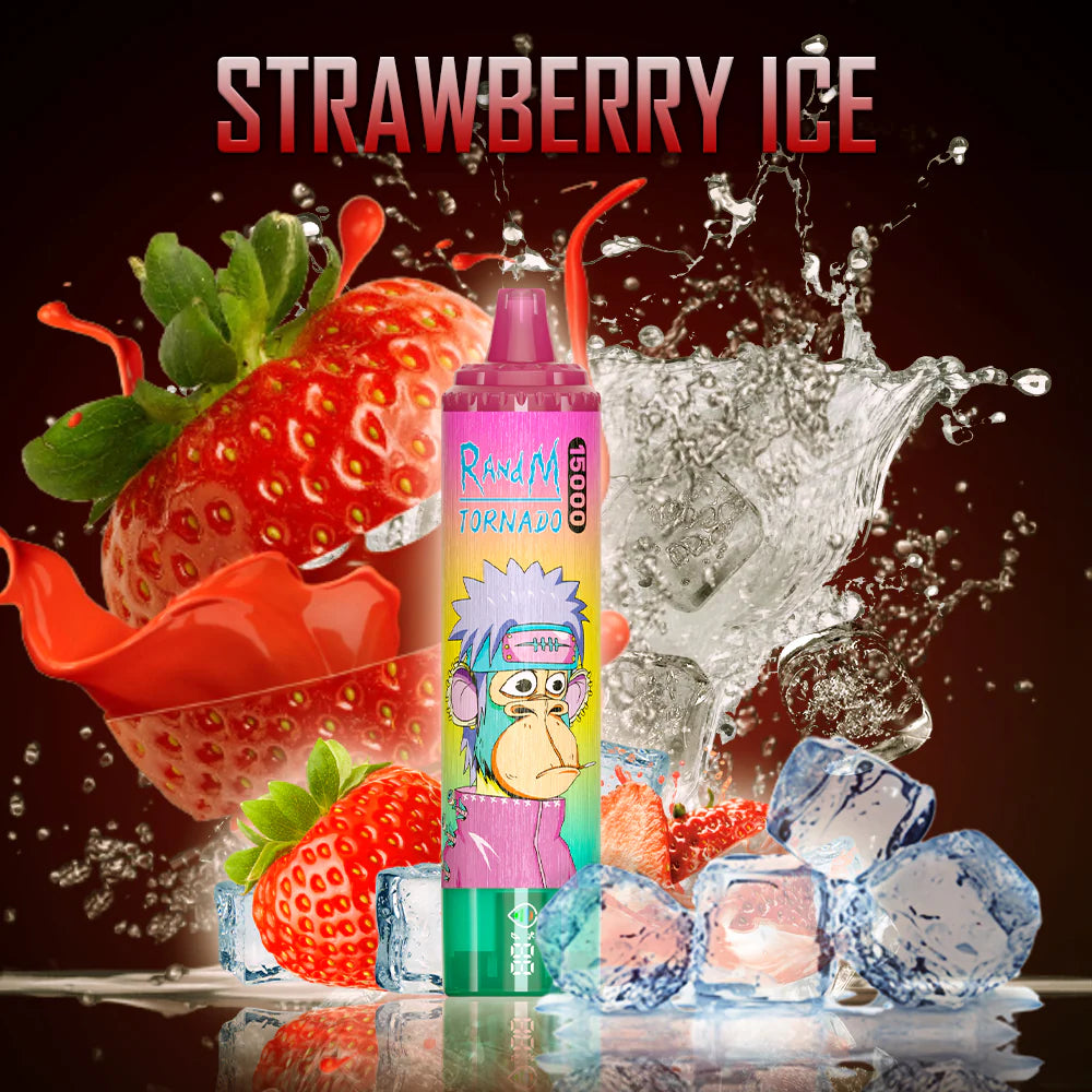 FUMOT TORNADO 15000 ZÜGE - Strawberry Ice