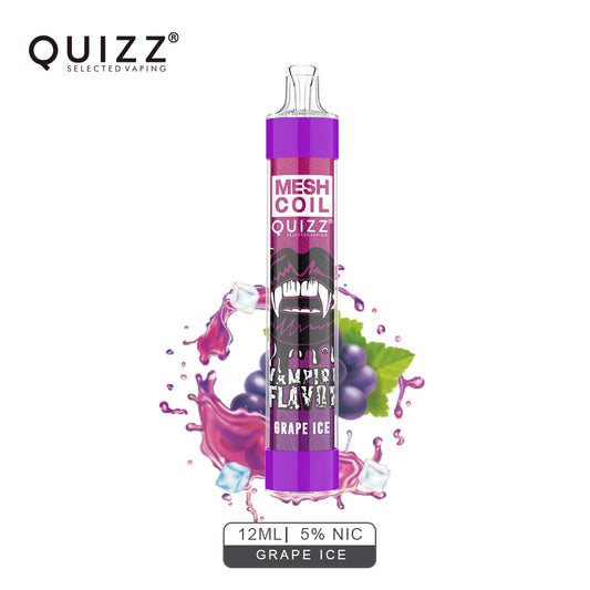 QUIZZ 4000 Puffs - Grape Ice
