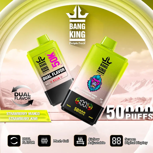 BANG KING 50000 ZÜGE - Strawberry Mango & Strawberry Kiwi
