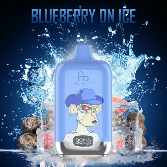 FUMOT 12000 Züge Blueberry On Ice