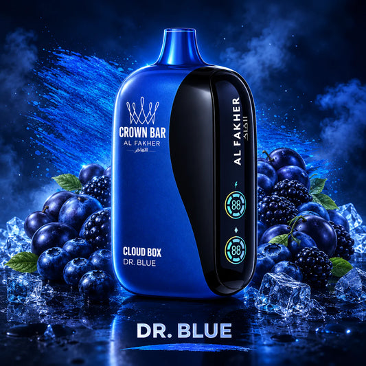 Al Fakher Vape Cloud Box 12000 Puffs - Dr Blue
