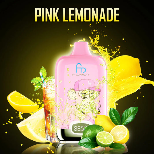 FUMOT 12000 Züge Pink Lemonade