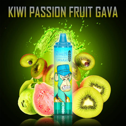 FUMOT TORNADO 15000 ZÜGE - Kiwi Passion Fruit Guava