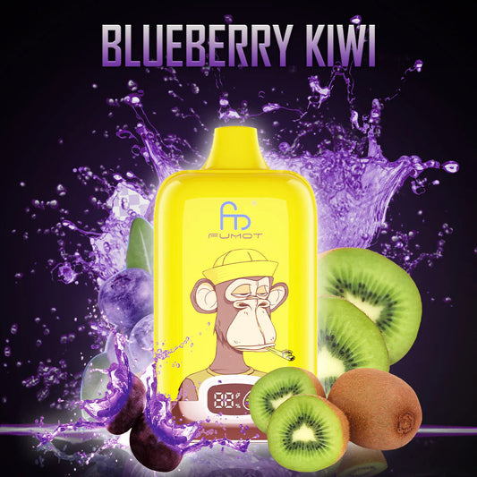 FUMOT 12000 Züge Blueberry Kiwi