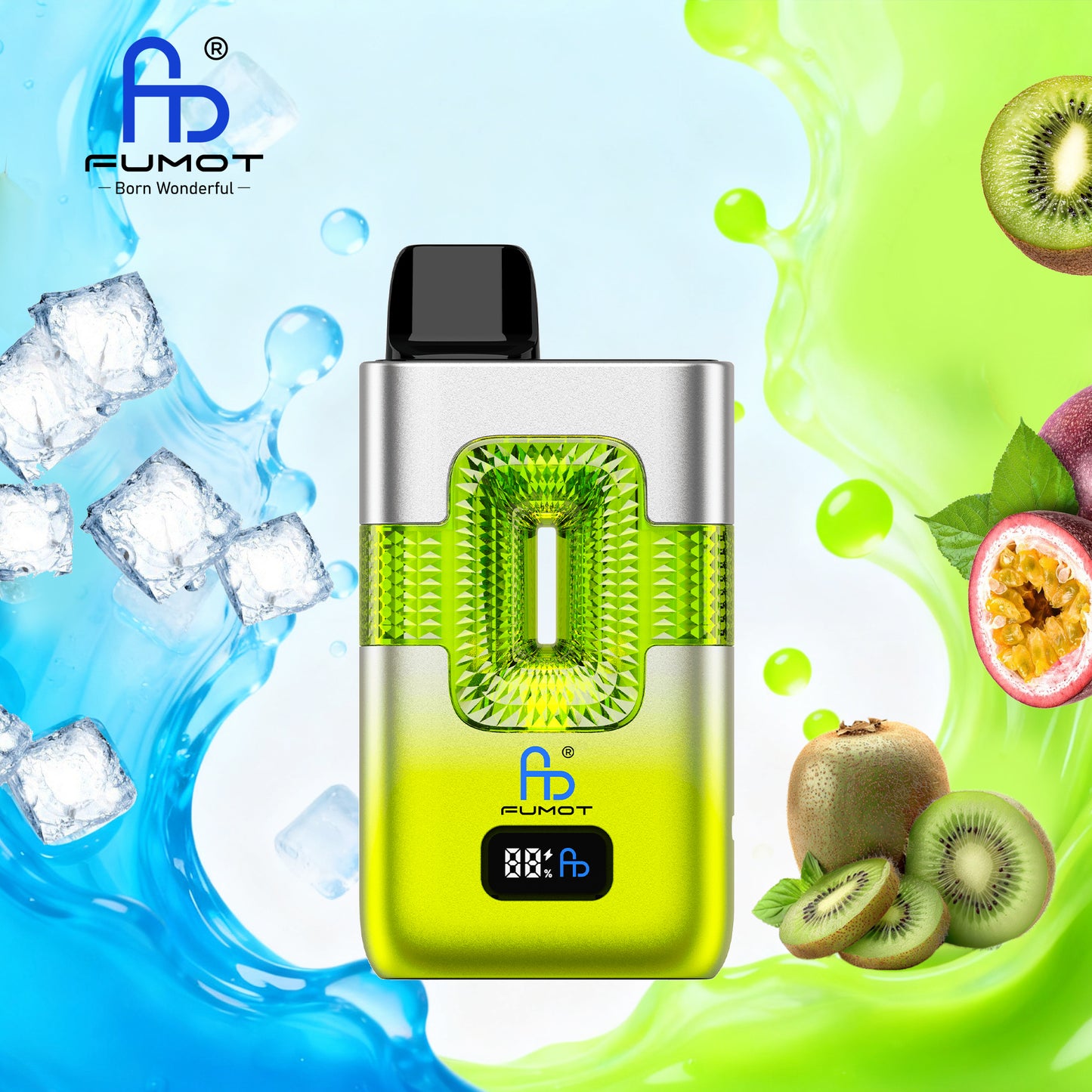 FUMOT ECO 2IN1 50000 ZÜGE - Ice Pop & Kiwi Passion Fruit Guava