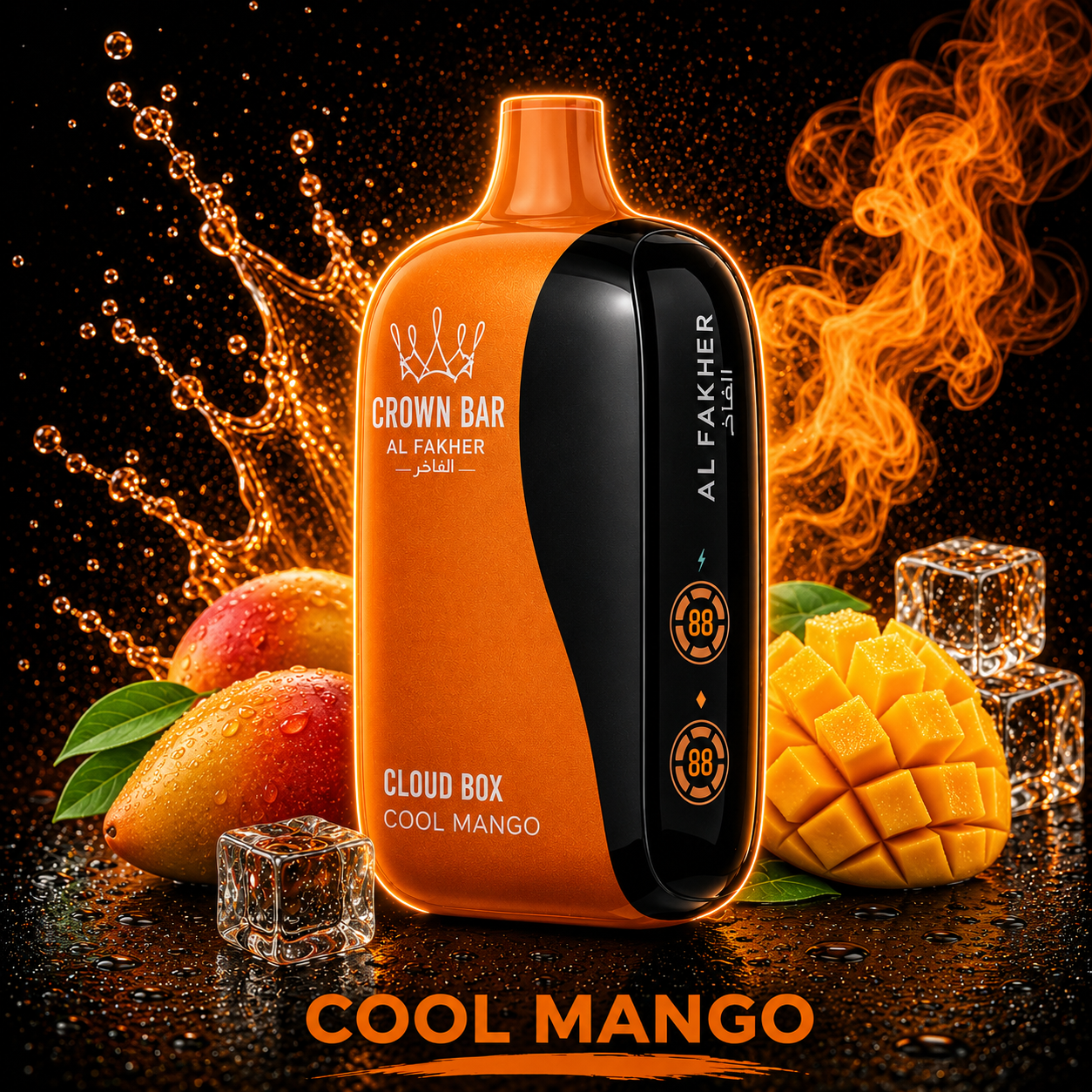 Al Fakher Vape Cloud Box 12000 Puffs - Cool Mango