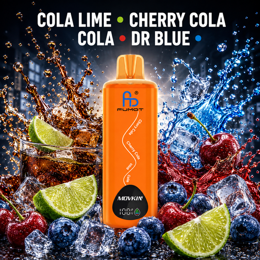 Fumot RandM Eco 3in1 24000 ZÜGE - Cola Lime - Cherry Cola - Dr Blue